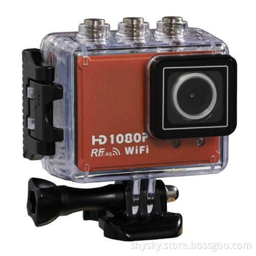 AT200 Action Camera Diving 50M Waterproof Camera Wifi Remote Control 1080P 5MP Full HD Underwater Sport Cameras